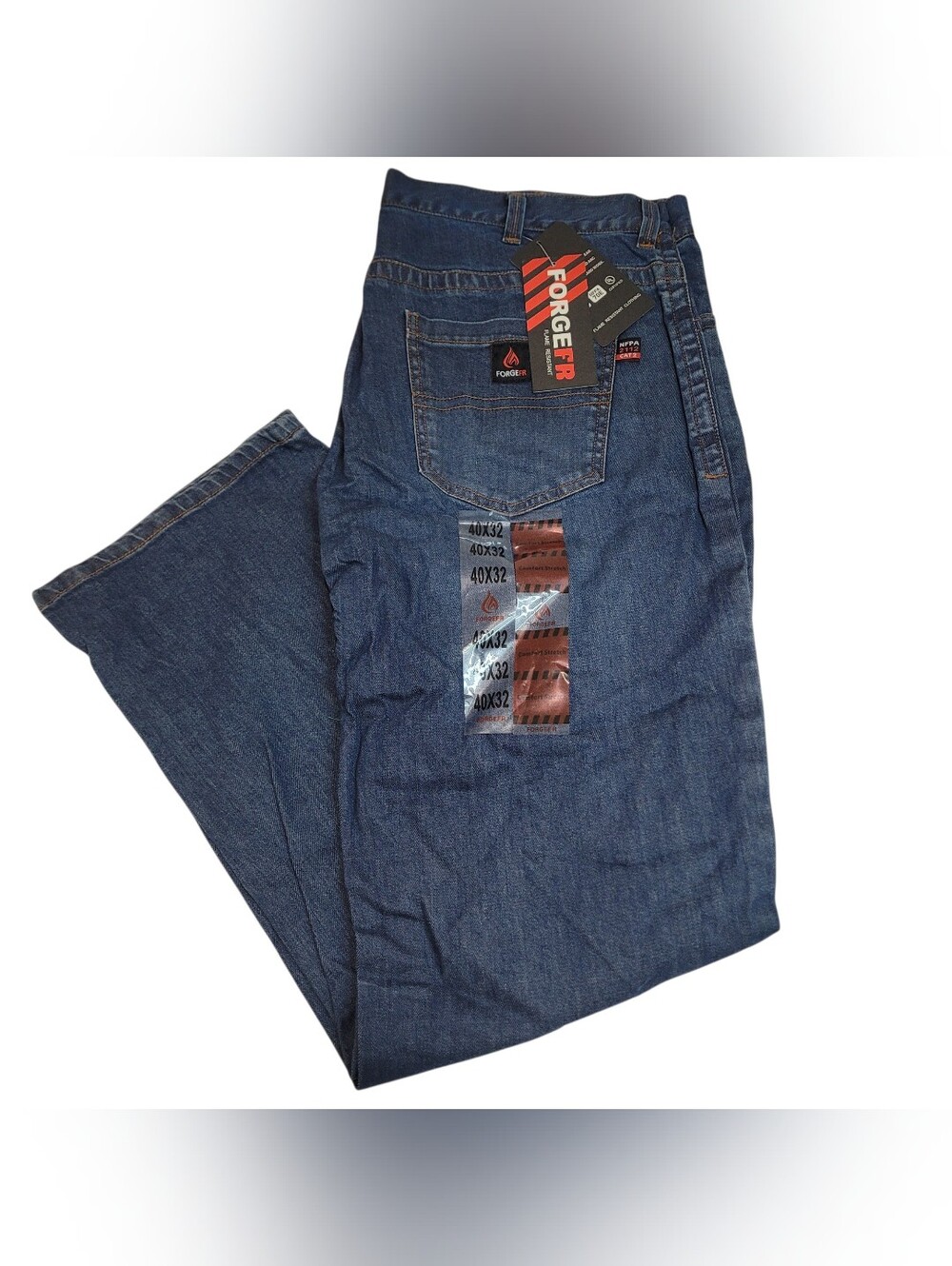 Forge FR Men's Flame-Resistant Work Jeans 40x32